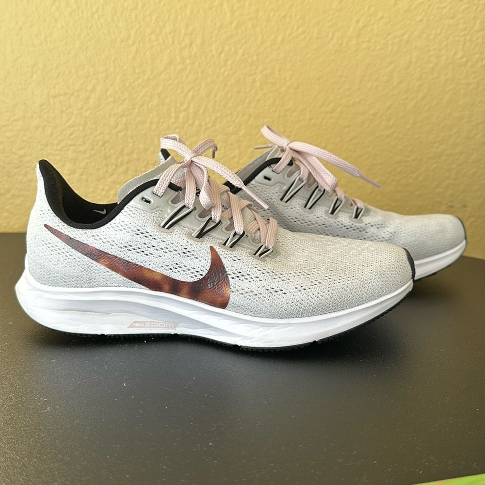 Nike Air Zoom “Pegasus 36” - Size 6 - Tortoise Shell/Barely Rose